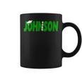 2024 Last Name Team Johnson Family Graduation Green Coffee Mug