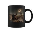 2024 Solar Eclipse Bigfoot Selfie With Solar Eclipse Coffee Mug