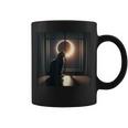 2024 Solar Eclipse Cat Watching Total Solar Eclipse Coffee Mug