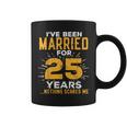 25Th Wedding Anniversary Couples Married For 25 Years Coffee Mug
