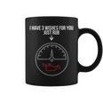 I Have 3 Wishes For You Just Rub Car Oil Magic Lamp Mechanic Coffee Mug