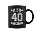 40Th Birthday Das Leben Beginnt Mit 40 Jahrenierzig Tassen