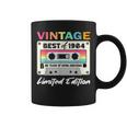 40Th Birthday Retro Cassette Best Of 1984 Coffee Mug