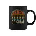 44 Años Regalo De Cumpleaños Hombre Mujer Original 1980 Taza de café