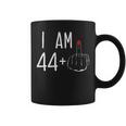 I Am 44 Plus 1 Middle Finger For A 45Th Birthday For Women Coffee Mug