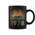 46 Years Old Vintage June 1978 46Th Birthday Women Coffee Mug