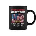 4Th July Fireworks Director I Run Us Flag America Men Coffee Mug