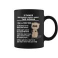 5 Things You Should Know About Ferret Mom Coffee Mug