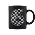 6 Year Old Pit Crew Boy Car Racing 6Th Birthday Race Car Coffee Mug