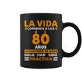 80 Cumpleaños Hombres Es 80 Años Nacidos En 1944 Taza de café