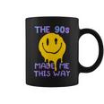 The 90S Made Me This Way Retro Nineties Rave Face 90S Coffee Mug