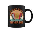 Accordionist Polka Will Never Die Coffee Mug