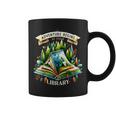 Adventure Begins At Your Library Outdoor Reading Lover Coffee Mug