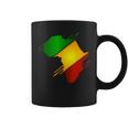 Africa Map Black History Month Blm Melanin Pride Pan African Coffee Mug