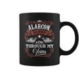Alarcon Blood Runs Through My Veins Vintage Family Name Coffee Mug