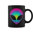 Alien Head Cool Party Club Tie Dye Coffee Mug