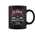 Alonzo Blood Runs Through My Veins Family Name Vintage Coffee Mug