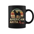 American Akita Mom Retro Vintage American Akita Coffee Mug