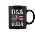 American Cuban Flag Pride My Story Began In Cuba Coffee Mug