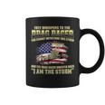 American Drag Racing Usa Flag Muscle Car Dragster Coffee Mug