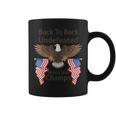 American Eagle Flag Back-To-Back-Undefeated-World-War-Champs Coffee Mug