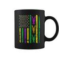 American Flag Mardi Gras Mardi Gras Crawfish Outfit Coffee Mug