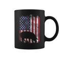 American Flag Pig Vintage Farm Animal Patriotic Piggy Coffee Mug