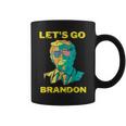 Anti Joe Biden Chant American Sunglasses Let's Go Brandon Coffee Mug