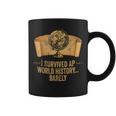 Ap History Student I Survived Ap World History Barely Coffee Mug