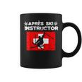 Apres Ski Instructor Esquís Para Fiestas Taza de café