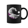 Asexual Pride Lgbtq Ace Flag Japanese Great Wave Coffee Mug