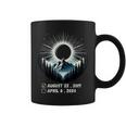 Astronomy Lovers Total Solar Eclipse Check April 08 2024 Coffee Mug