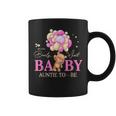 Auntie We Can Bearly Wait Baby Shower Bear Family Matching Coffee Mug