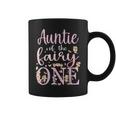 Auntie Of The Fairy One Aunt 1St Birthday Party Family Coffee Mug