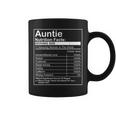 Auntie Nutrition Facts Coffee Mug