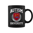 Autism Awareness University Puzzle Pieces Support Autismus Coffee Mug