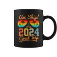 Aw Ship It's A Grad Trip 2024 Vintage Graduation Cruise 2024 Coffee Mug