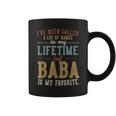 Baba Is My Favorite Name Father's Day Baba Coffee Mug