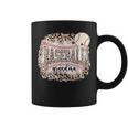 Baseball Grandma From Grandson Leopard Softball Mother's Day Coffee Mug