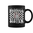 In My Baseball Sister Era Leopard Sister Baseball Girl Women Coffee Mug