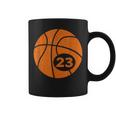 Basketball Player Jersey Number 23 Graphic Coffee Mug