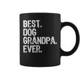 Best Dog Grandpa Ever Cool Taza de café