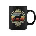 Best Dog Mother Mom Vintage Australian Cattle Dog Coffee Mug