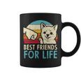 Best Friends For Life Chihuahua Fist Bump Chiwawa Dog Coffee Mug