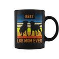 Best Lab Mom Ever Black Yellow Chocolate Matching Parents Coffee Mug