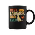 Best Labrador Dad Ever Fathers Day Retriever Dog Lover Coffee Mug