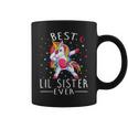 Best Lil Sister Ever Dabbing Unicorn Coffee Mug