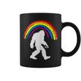 Bigfoot Graffiti Rainbow Sasquatch Tagger Coffee Mug