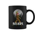Bigfoot Rock Roll Sasquatch Christmas Believe Coffee Mug