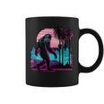 Bigfoot Sasquatch Cool Yeti Vaporwave Coffee Mug